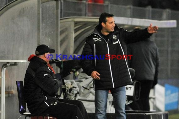 2. Bundesliga SV Sandhausen - FC Erzgebirge Aue im Hardtwaldstadion (© Kraichgausport / Loerz)